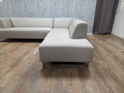 Licht Beige Hoekbank - 2e Hands