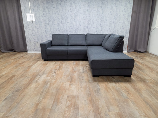 Antraciet Rechter Hoekbank van WOOD - 2e Hands