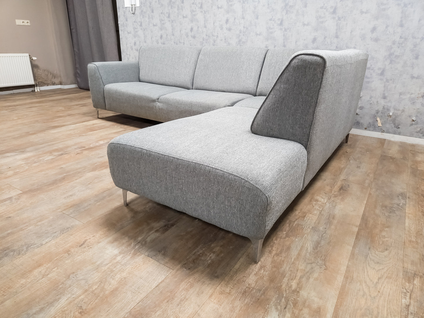 Grijze HoekBank (2e hands) - Zitcomfort