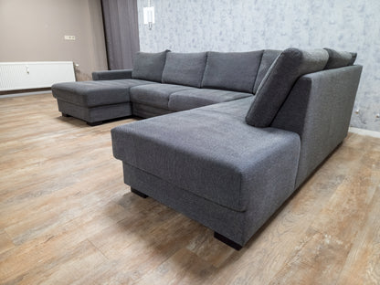 Groot Antraciet U-Bankstel – Stijlvol, Ruim en Comfortabel