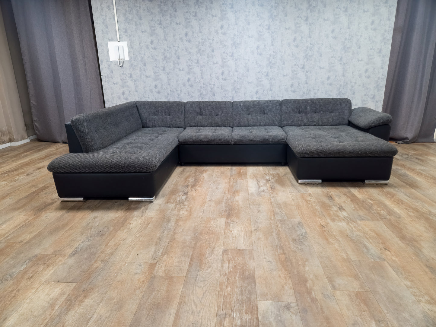 Mooi Groot Antraciet U Bankstel