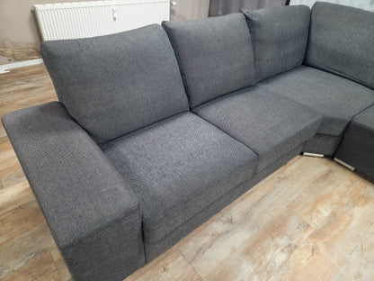 Mooi Groot Antraciet Hoekbank