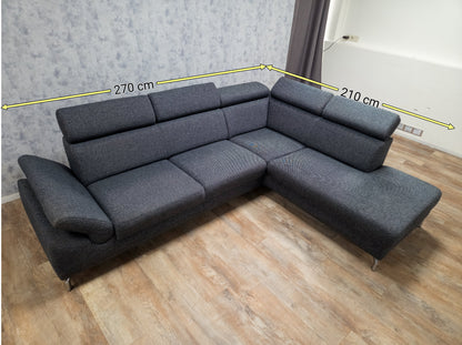 Mooi Antraciet Hoekbank van MONTEL