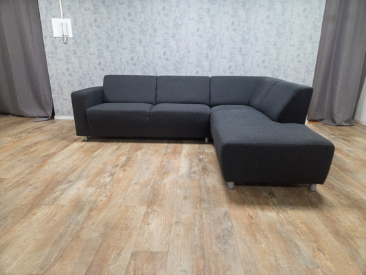 Zeer Mooi ANTRACIET Hoekbank