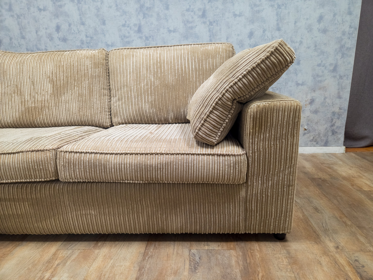 Mooi Z.G.A.N Groot BEIGE Hoekbank