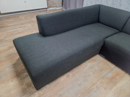 Zeer Mooi Antraciet DEISGN Hoekbank van MONTEL