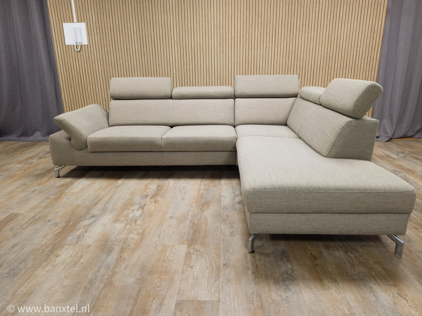 Z.G.A.N DESIGN Beige Hoekbank van MONTEL MODENA