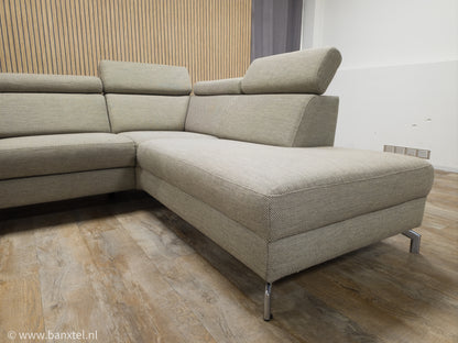Z.G.A.N DESIGN Beige Hoekbank van MONTEL MODENA