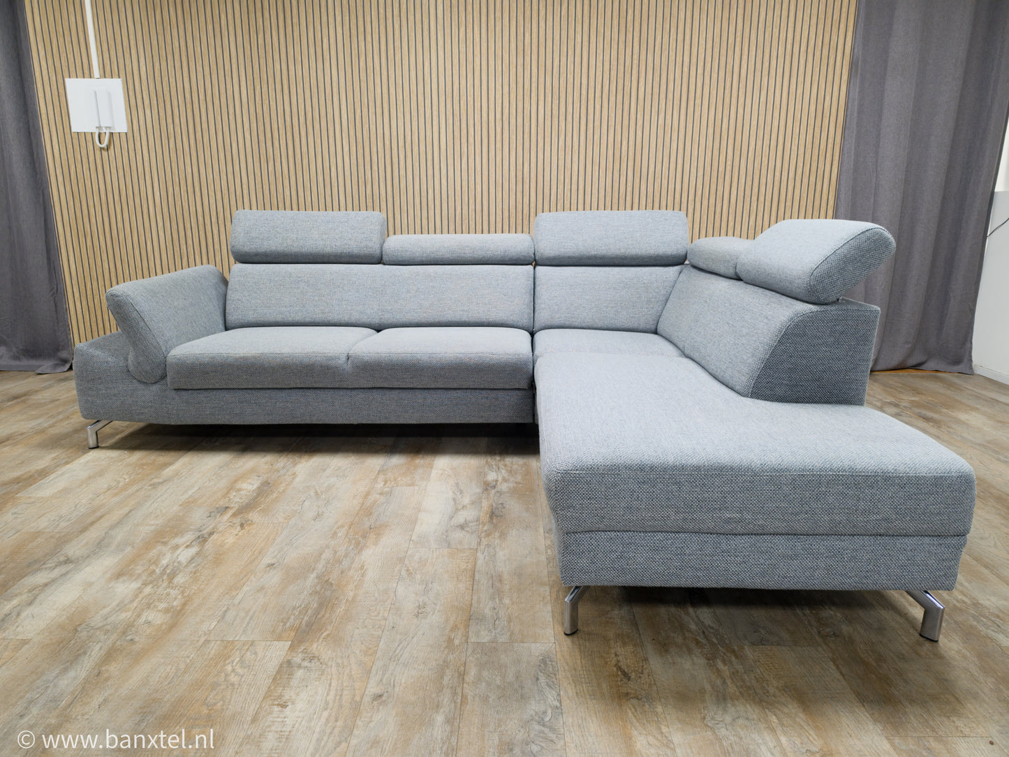 Z.G.A.N DESIGN GRIJS Hoekbank van MONTEL MODENA
