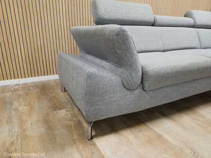 Z.G.A.N DESIGN GRIJS Hoekbank van MONTEL MODENA