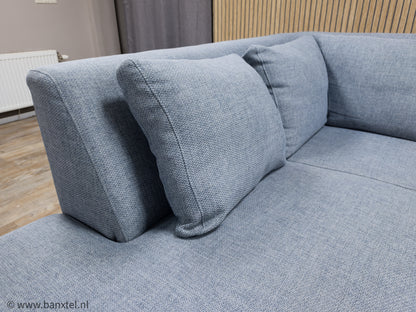 Z.G.A.N Licht Blauwe Gemeleerd Hoekbank