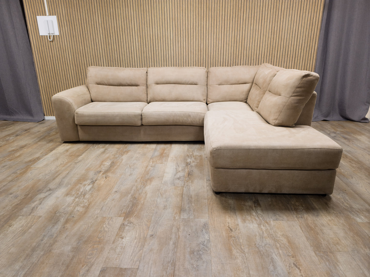 Zeer Mooie Beige Hoekbank van HACO