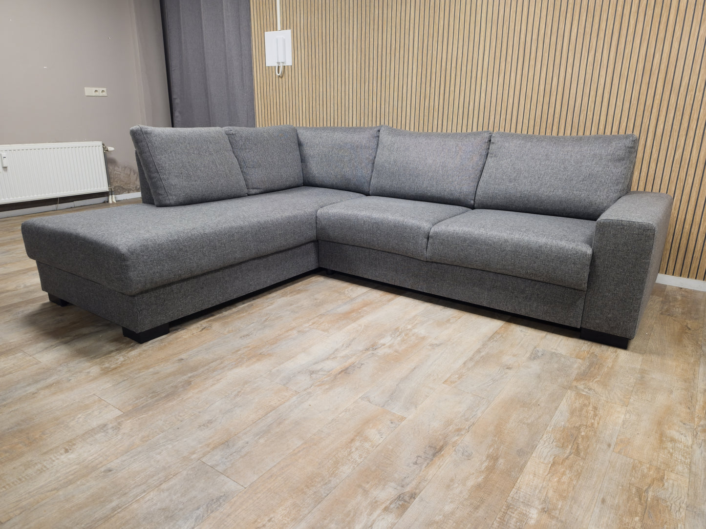 Z.G.A.N Grijs Hoekbank van FLORENCE