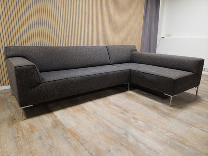 Zeer Mooie BRUIN ANTRACIET Hoekbank van DESIGN ON STOCK BLOQ