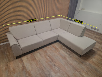 Z.G.A.N Licht Beige Hoekbank