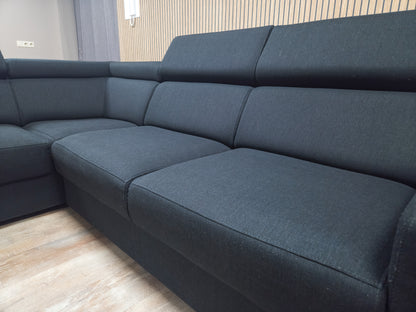 Z.G.A.N Zwart Antraciet Hoekbank