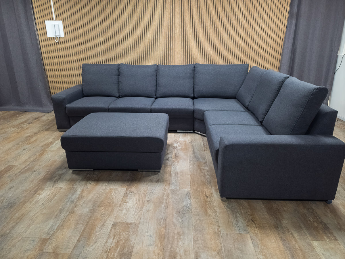 Z.G.A.N Groot Antraciet Hoekbank