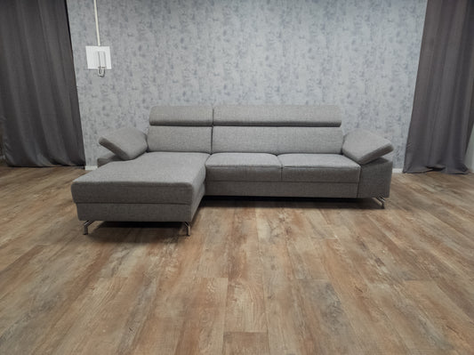 Mooi Grijs Hoekbank - BanxteL - 2dehandse Bankstellen