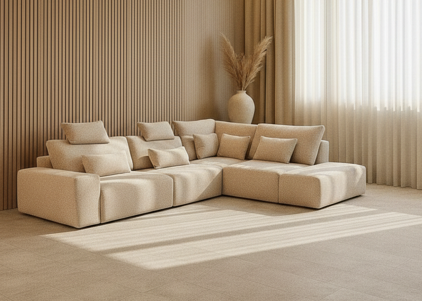 BASTIA - Modulair Hoekbank