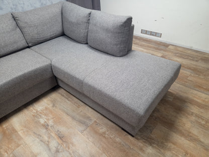 Zeer Mooi Groot Grijs U Bankstel