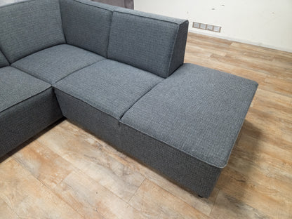 Z.G.A.N Antraciet Hoekbank